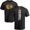 Black Men's Cliff Koroll Chicago Blackhawks Backer T-Shirt -