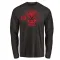 Black Men's Cliff Koroll Chicago Blackhawks Insignia Long Sleeve T-Shirt -