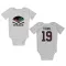 White Chicago Blackhawks Jonathan Toews   Newborn & Infant Bodysuit