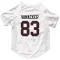 White Chicago Blackhawks Marek Vanacker   Dog & Cat Pet Jersey